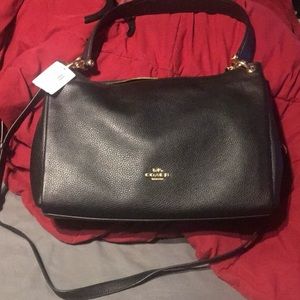 Coach black purse